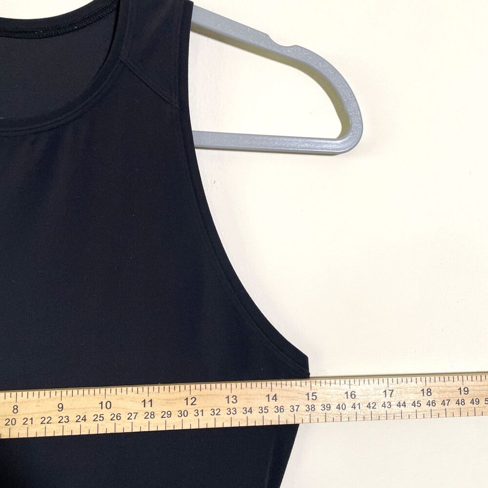 Lululemon Black Get Going Dress Nulu Maxi Slim Fit Sz 4 Small Soft Lightweight - Picture 7 of 9